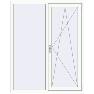 Вікна 1200x1500 мм REHAU Euro 70 ANTHRACITE_GREY_STRUKTURAL ззовні. Вид зсередини Купити Вікна 1200x1500 мм REHAU Euro 70 ANTHRACITE_GREY_STRUKTURAL ззовні