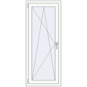 Купити Вікна 600x1460 мм REHAU Euro 70 Білий (RAL 9016) з двох сторін