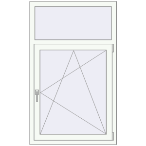 Купити Вікна 850x1400 мм REHAU SYNEGO MD