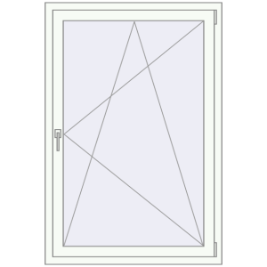 Купити Вікна 1000x1500 мм REHAU Euro 60