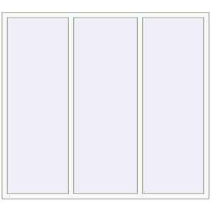 Вікна 2000x1800 мм REHAU Euro 60 Білий (RAL 9016) з двох сторін. Вид зсередини Купити Вікна 2000x1800 мм REHAU Euro 60 Білий (RAL 9016) з двох сторін