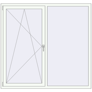 Купити Вікна 1700x1600 мм REHAU Euro 70