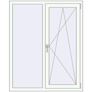 Купити Вікна 1140x1400 мм REHAU Euro 60