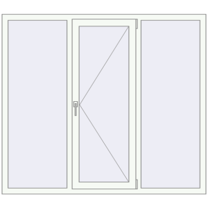 Купити Вікна 1700x1500 мм REHAU Euro 70