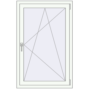 Купити Вікна 800x1300 мм REHAU SYNEGO MD