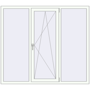 Купити Вікна 1700x1500 мм REHAU Brillant-Design