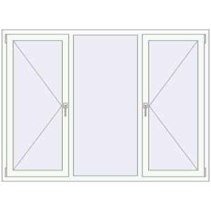 Купити Вікна 1870x1370 мм REHAU Euro 60