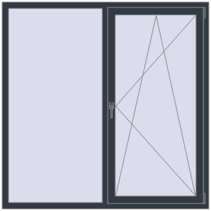 Купити Вікна 1600x1600 мм REHAU Euro 70