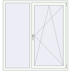 Купити Вікна 1400x1500 мм REHAU Euro 70