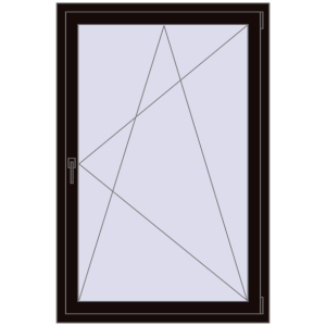 Вікна 1000x1500 мм REHAU Euro 70. Вид зсередини Купити Вікна 1000x1500 мм REHAU Euro 70