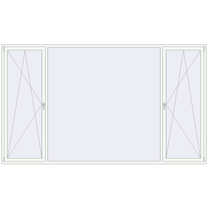 Вікна 3680x2150 мм REHAU SYNEGO MD. Вид зсередини Купити Вікна 3680x2150 мм REHAU SYNEGO MD