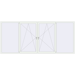 Купити Вікна 3800x1650 мм REHAU Euro 60