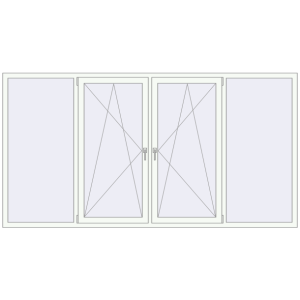 Купити Вікна 2850x1520 мм REHAU Euro 60