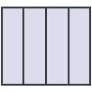 Купити Вікна 2400x2100 мм REHAU Euro 70