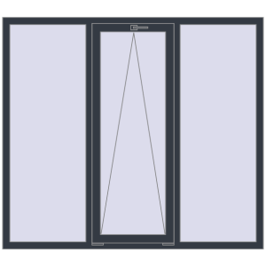Вікна 1800x1600 мм REHAU Euro 60. Вид зсередини Купити Вікна 1800x1600 мм REHAU Euro 60