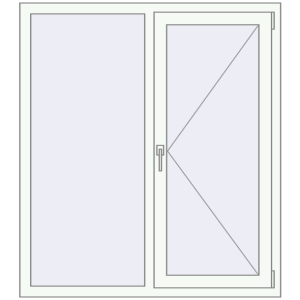 Купити Вікна 1200x1350 мм REHAU SYNEGO MD