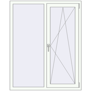 Купити Вікна 1160x1460 мм REHAU Euro 70