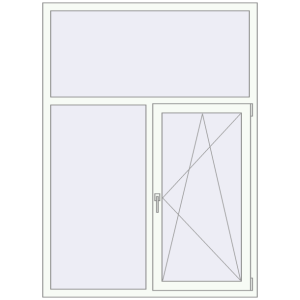 Купити Вікна 1350x1850 мм REHAU Euro 70