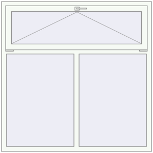 Купити Вікна 1500x1500 мм REHAU Euro 60