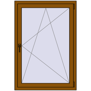 Купити Вікна 850x1300 мм REHAU SYNEGO MD