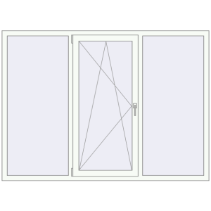 Купити Вікна 2000x1450 мм REHAU Euro 70