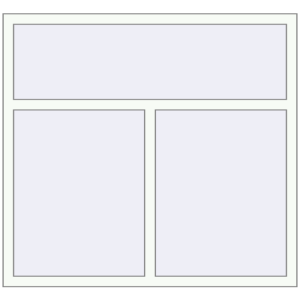 Купити Вікна 1400x1300 мм REHAU Euro 70 Білий (RAL 9016) з двох сторін