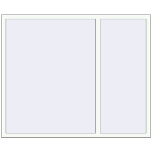 Купити Вікна 1700x1420 мм REHAU Euro 60 Білий (RAL 9016) з двох сторін