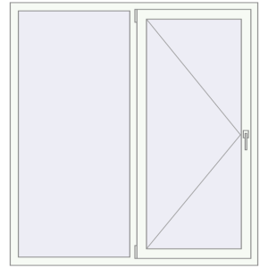 Купити Вікна 1500x1590 мм REHAU Euro 60