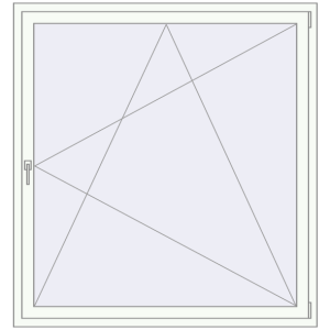 Купити Вікна 1500x1600 мм REHAU SYNEGO MD Білий (RAL 9016) з двох сторін