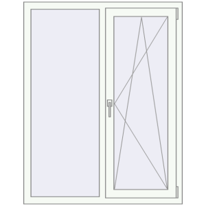 Купити Вікна 1050x1400 мм REHAU Euro 60