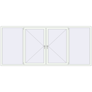 Купити Вікна 3200x1400 мм REHAU Euro 70