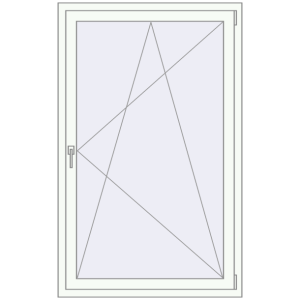 Купити Вікна 1000x1580 мм REHAU Brillant-Design