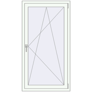 Купити Вікна 750x1500 мм REHAU SYNEGO MD