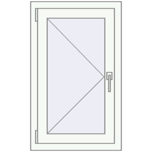 Купити Вікна 550x900 мм REHAU Euro 70 Білий (RAL 9016) з двох сторін