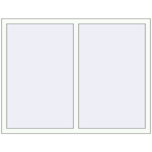 Купити Вікна 1480x1080 мм REHAU Brillant-Design Білий (RAL 9016) з двох сторін