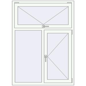 Купити Вікна 1100x1500 мм REHAU Euro 70