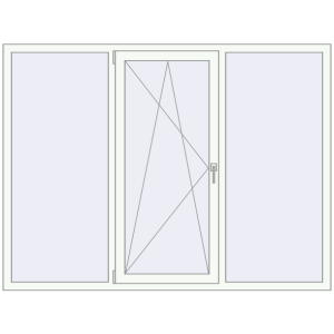 Купити Вікна 2005x1500 мм REHAU Euro 70