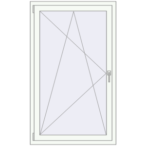 Купити Вікна 850x1470 мм REHAU Euro 70