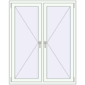 Купити Вікна 1200x1500 мм REHAU SYNEGO MD Білий (RAL 9016) з двох сторін