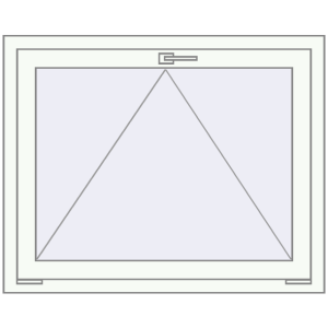 Вікна 1025x775 мм REHAU Euro 60. Вид зсередини Купити Вікна 1025x775 мм REHAU Euro 60