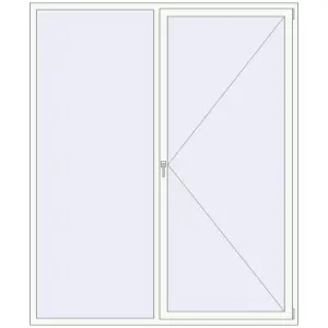 Купити Вікна 2000x2400 мм REHAU Brillant-Design Білий (RAL 9016) з двох сторін