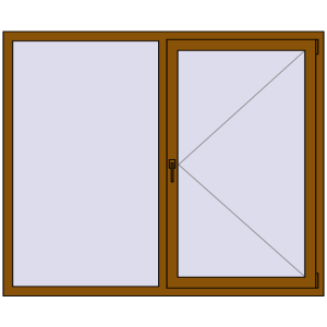 Купити Вікна 1700x1400 мм REHAU Euro 70