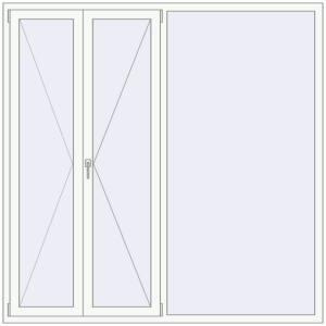 Купити Вікна 2000x2000 мм REHAU Brillant-Design