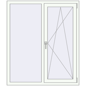 Купити Вікна 1150x1400 мм REHAU Euro 70