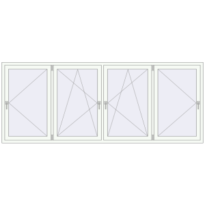 Купити Вікна 3000x1200 мм REHAU Euro 70