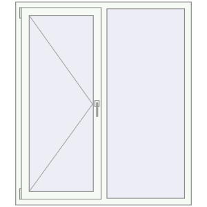 Купити Вікна 1300x1500 мм REHAU Euro 70