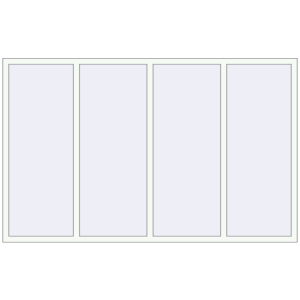 Купити Вікна 2470x1540 мм REHAU Euro 60