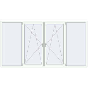 Купити Вікна 3020x1620 мм REHAU Euro 70