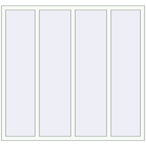 Купити Вікна 1700x1600 мм Altest Pony 375 RAL 9016 Traffic white з двох сторін