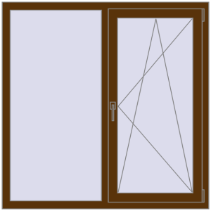 Купити Вікна 1300x1300 мм REHAU Euro 60